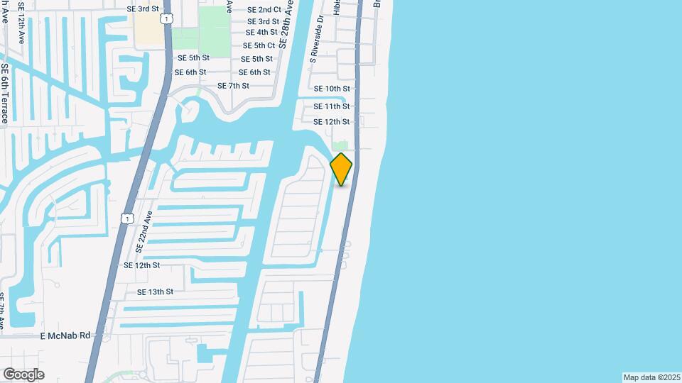 1361 S Ocean Blvd Map and Location Details