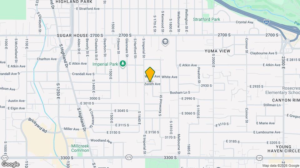 1425 E Zenith Ave Mapa y Detalles de la Ubicación