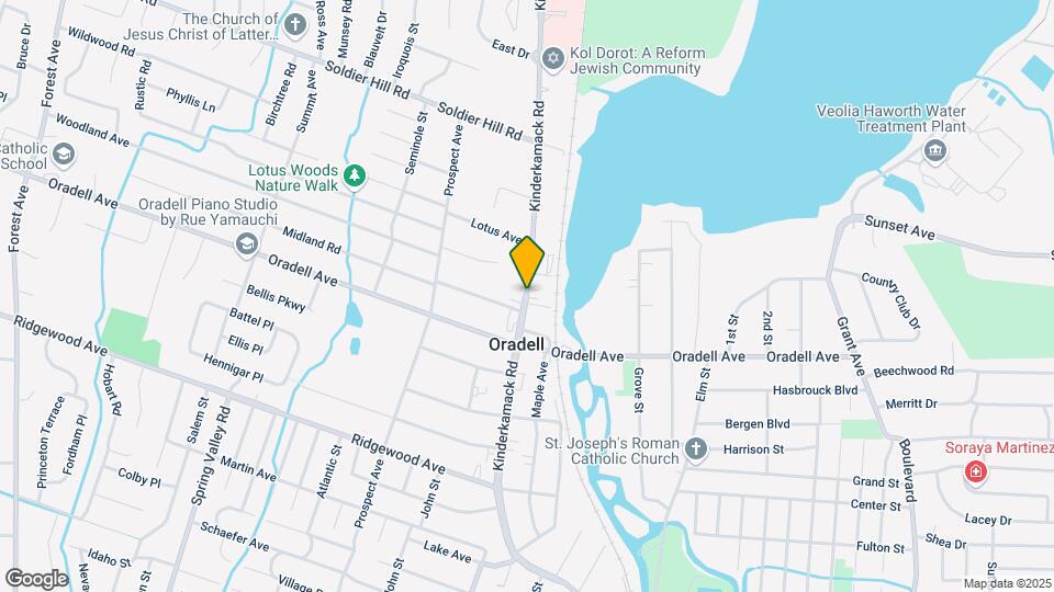 Oradell Associates Map and Location Details