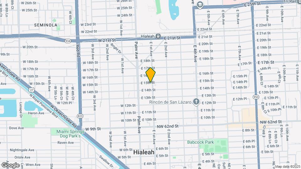 90 E 15th St Map and Location Details