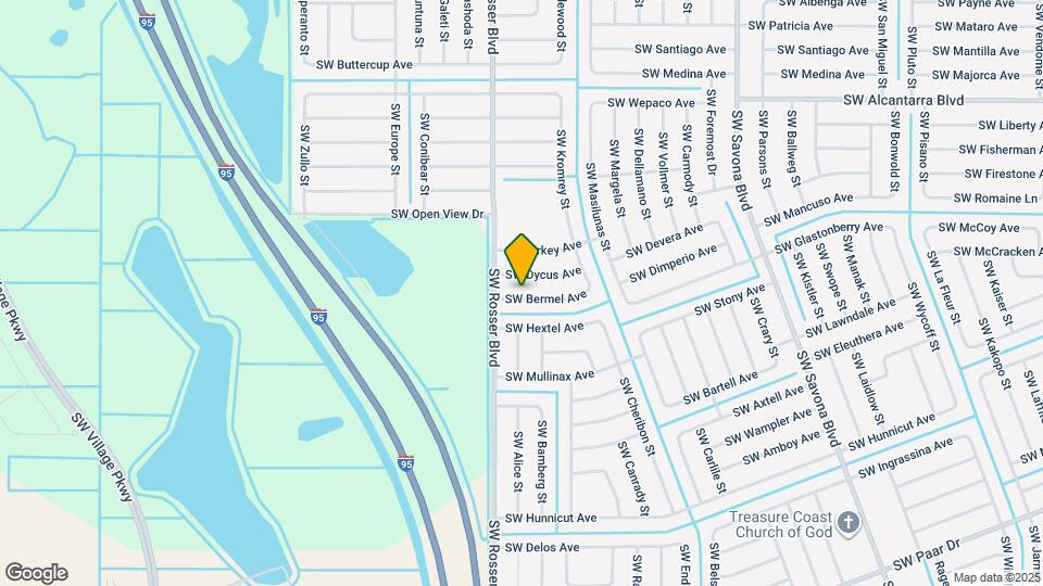 1573 SW Bermel Ave Mapa y Detalles de la Ubicación