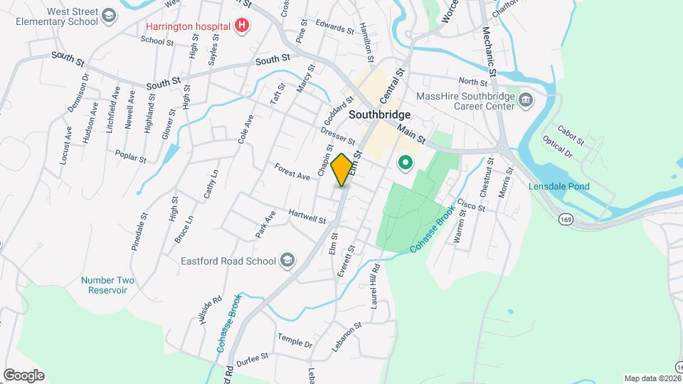 138 Elm St Map and Location Details