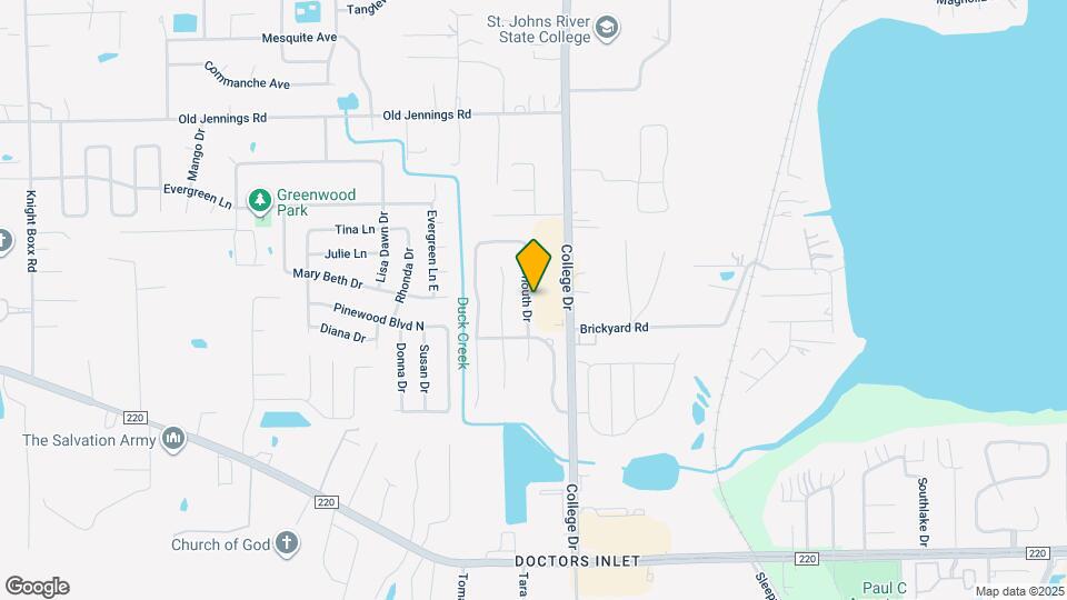 1656 Dartmouth Dr Map and Location Details