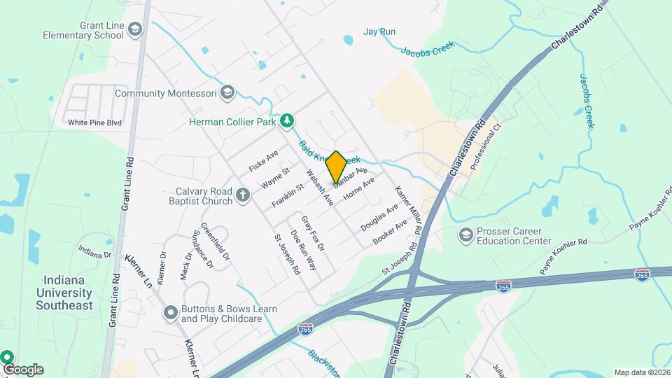 3910 Dunbar Ave Mapa y Detalles de la Ubicación