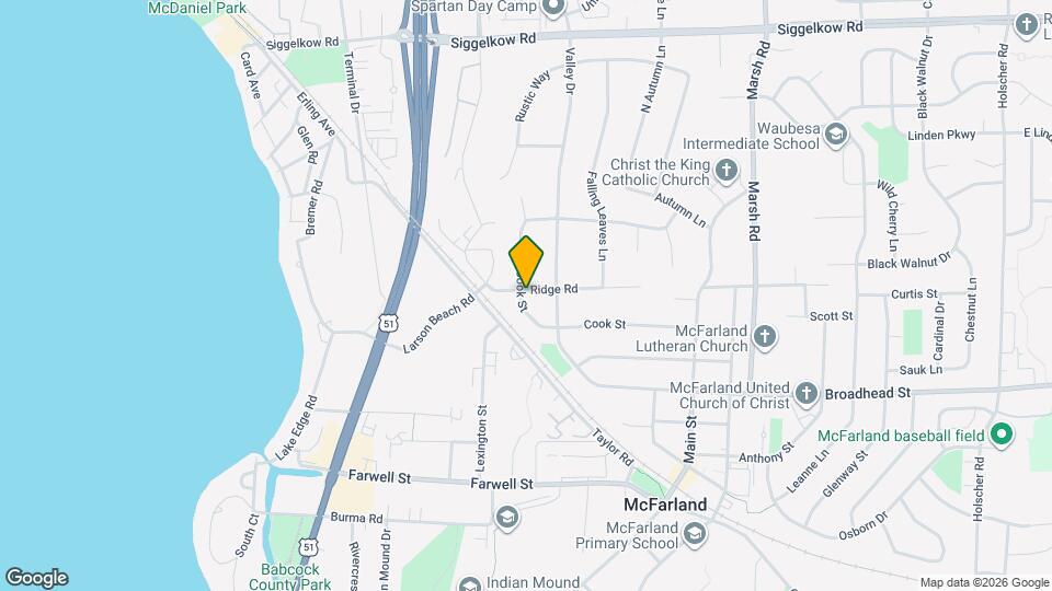 5600 Lake Edge Rd, Unit Waubesa shores Mapa y Detalles de la Ubicación