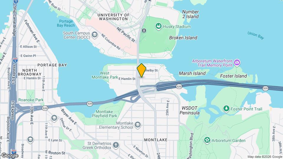 2105 E Hamlin St Map and Location Details