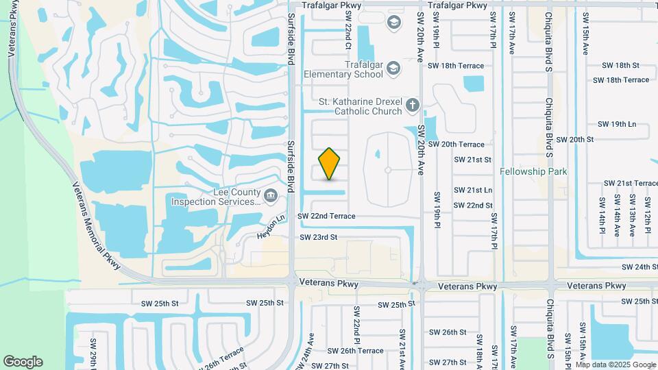 2310 SW 21st Terrace Mapa y Detalles de la Ubicación