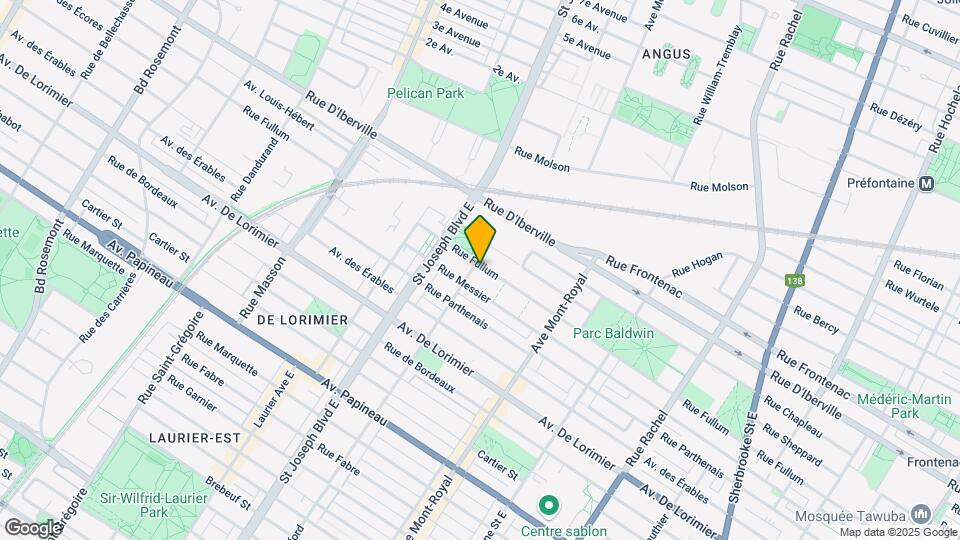 4780 Fullum St Map and Location Details