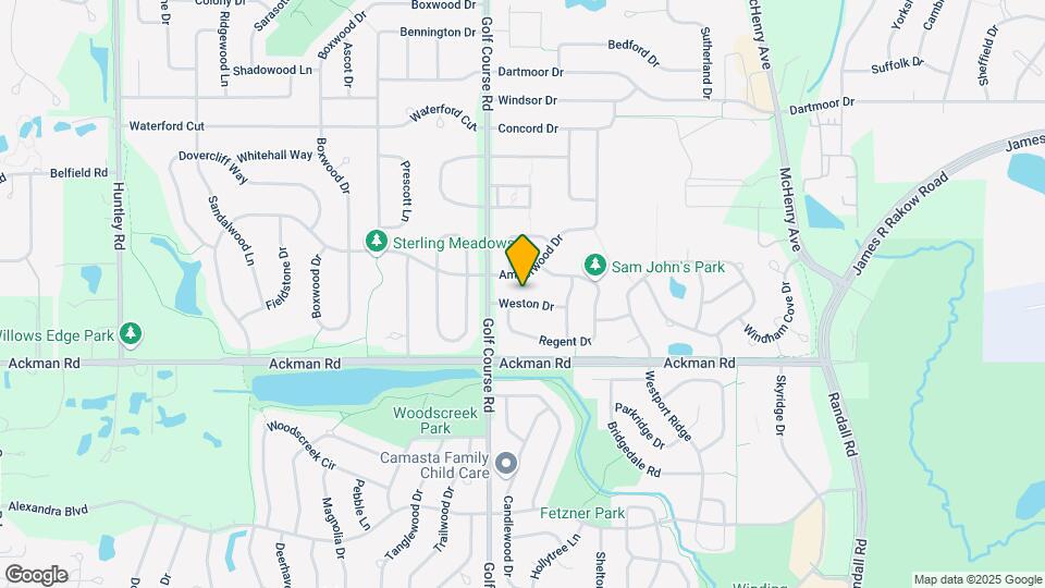 764 Weston Dr Map and Location Details