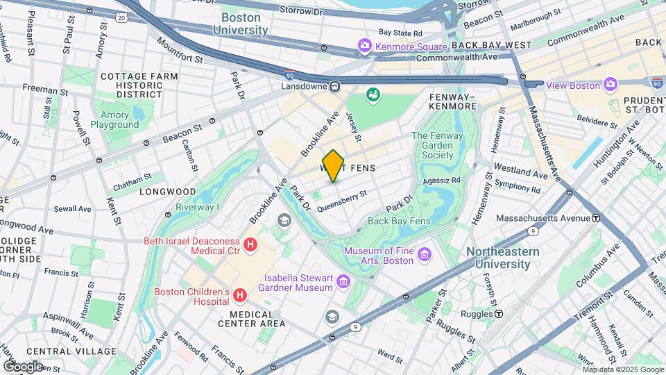53 Kilmarnock St, Unit 39 Map and Location Details