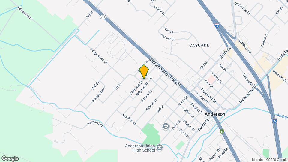 1805 Diamond St Map and Location Details