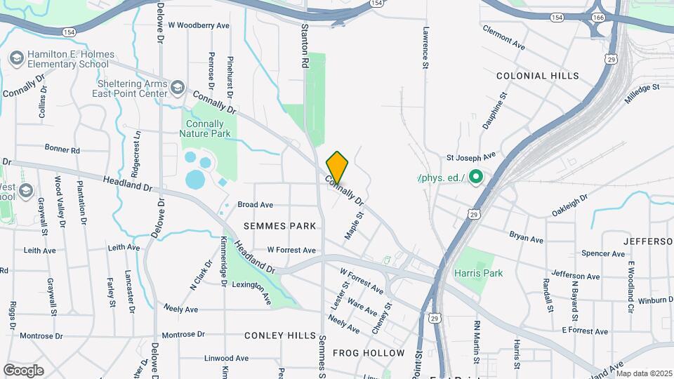 1754 Connally Dr Map and Location Details