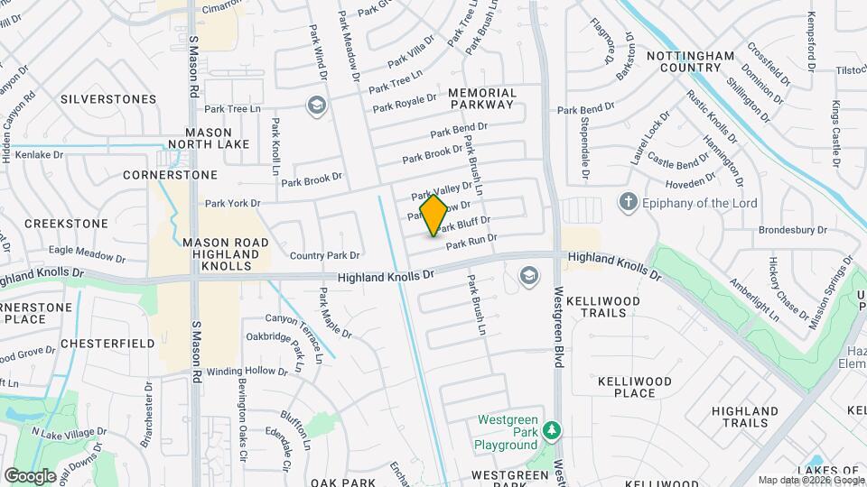 21414 Park Run Dr Map and Location Details