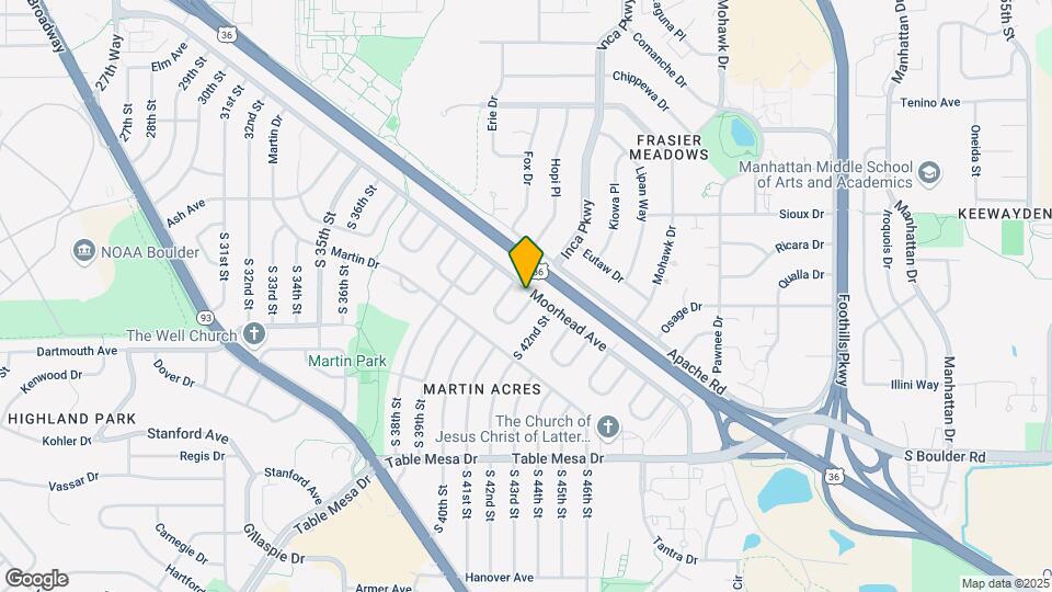 3993 Fuller Ct Map and Location Details