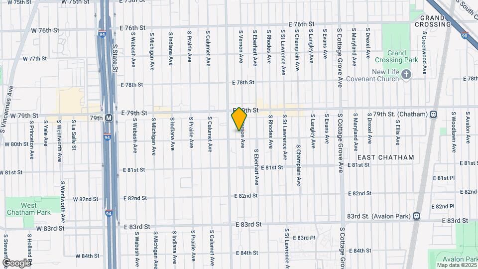 7952-7954 S Vernon Ave Mapa y Detalles de la Ubicación