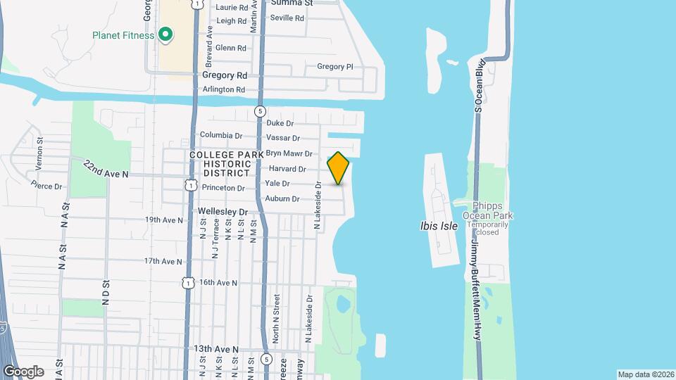 2015 Notre Dame Dr Map and Location Details