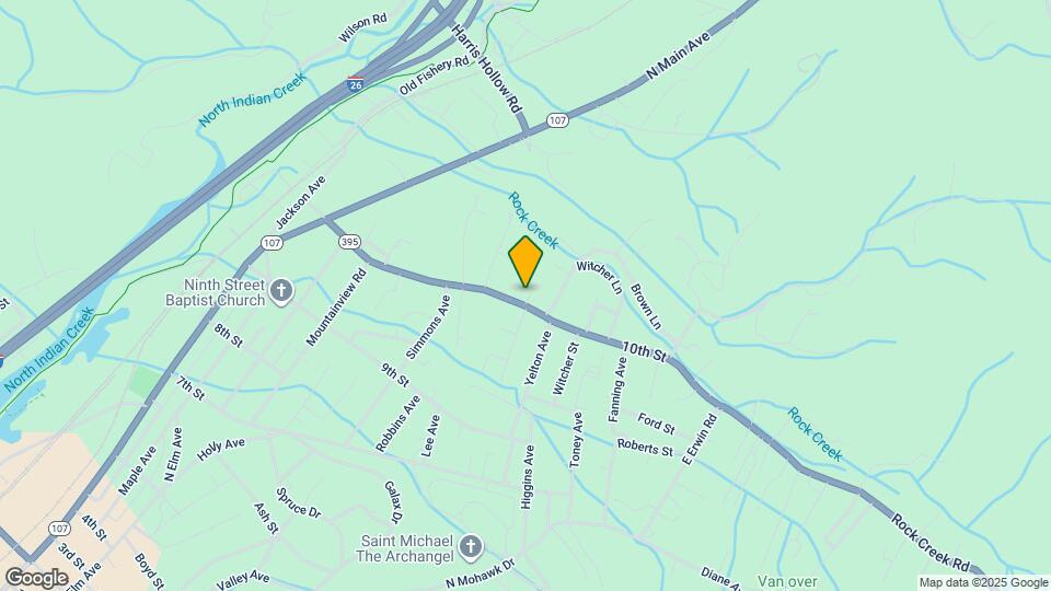 100 Johnson Ave Map and Location Details