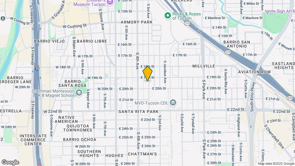 926 S 3rd Ave Map and Location Details