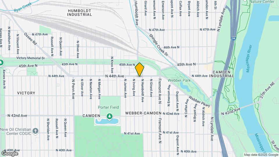 1509 N 44th Ave Map and Location Details