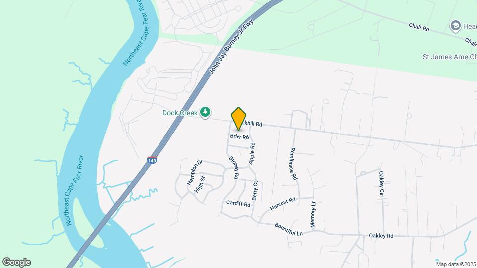 105 Brier Rd Map and Location Details