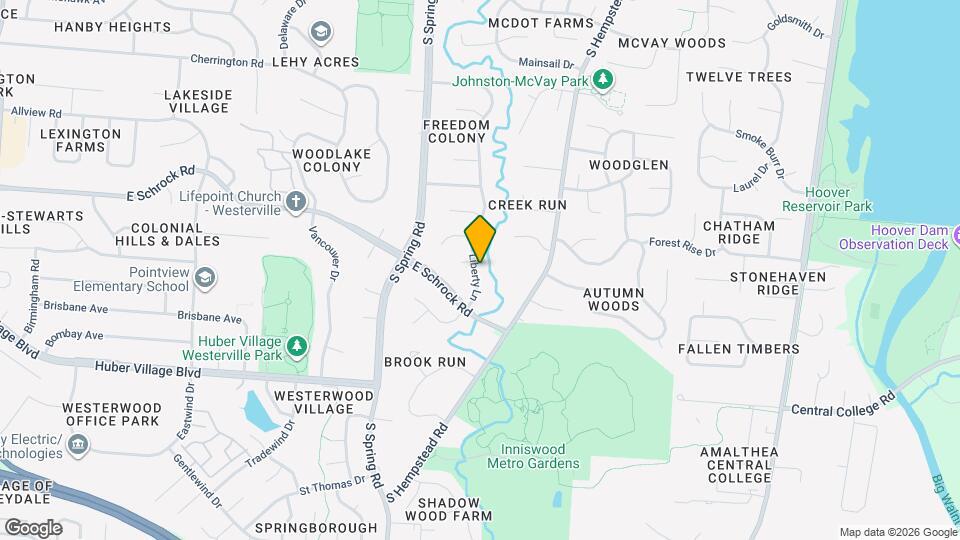 672 Liberty Ln Map and Location Details