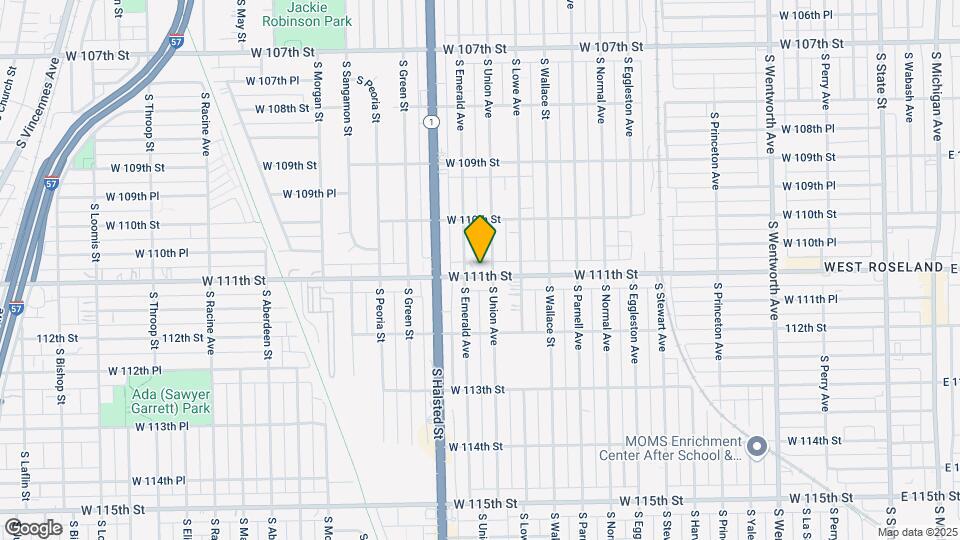 710 W 111th St-Unit -#1 Map and Location Details