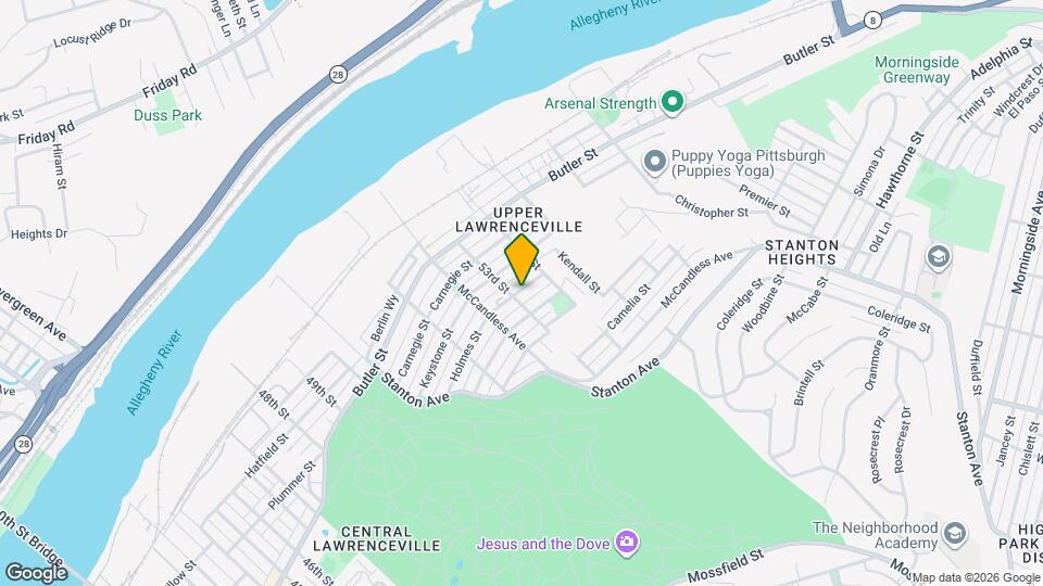 5304 Holmes St Mapa y Detalles de la Ubicación