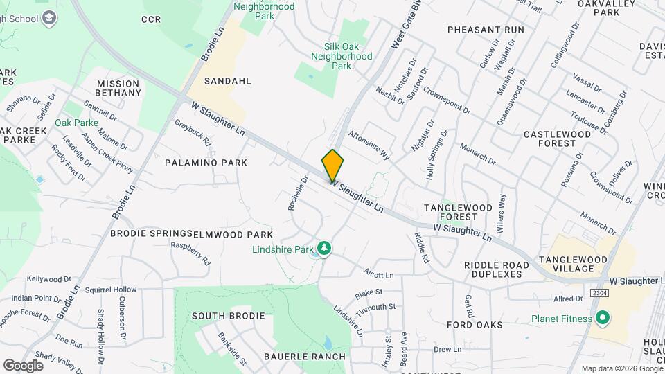3007 W Slaughter Ln Map and Location Details