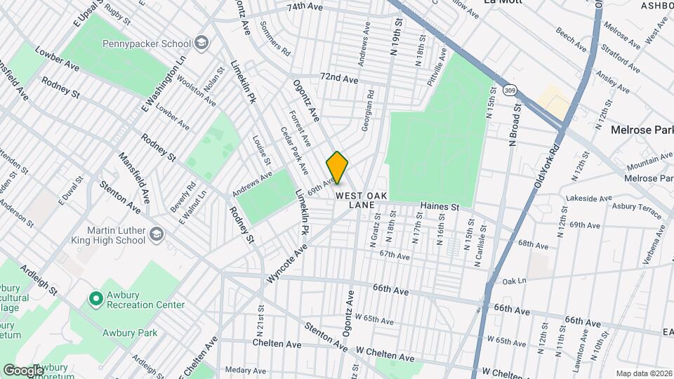 6879 Forrest Ave Mapa y Detalles de la Ubicación