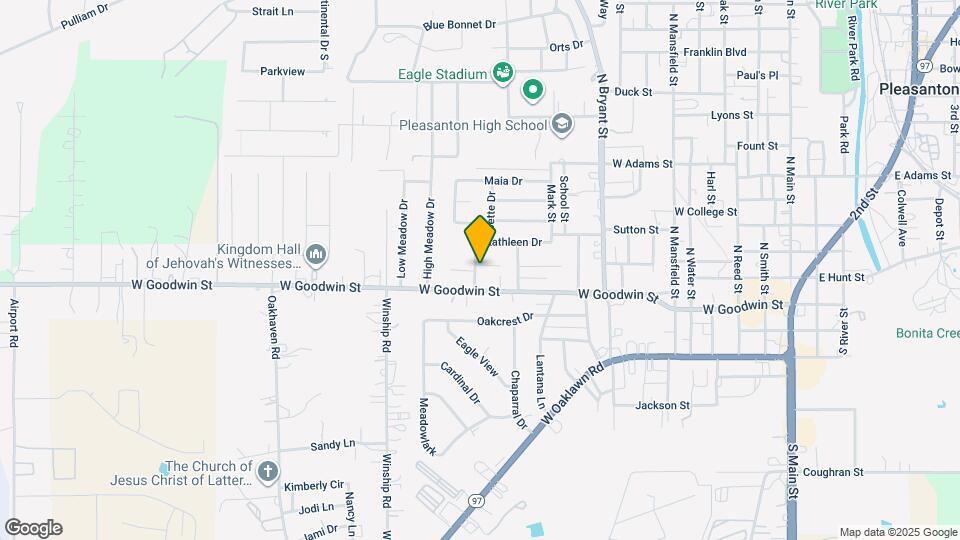 1141 Vivian St Map and Location Details