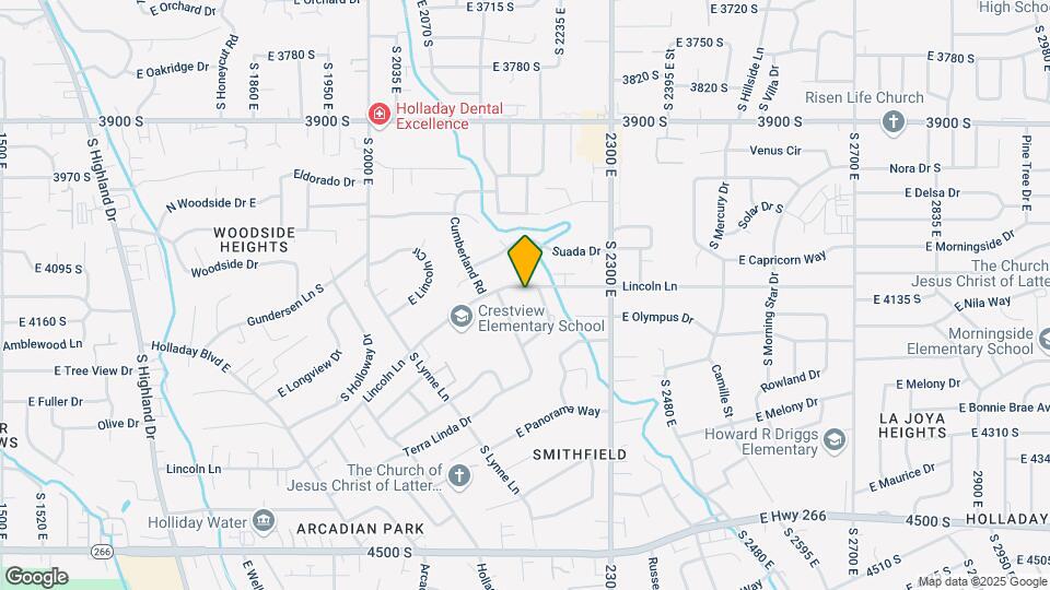 2190 Lincoln Ln Map and Location Details