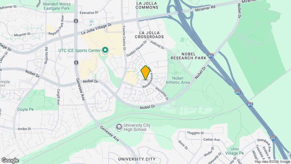 5226 Renaissance Ave Map and Location Details