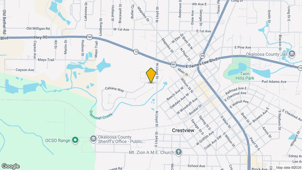 305 Seclusion Blvd Map and Location Details