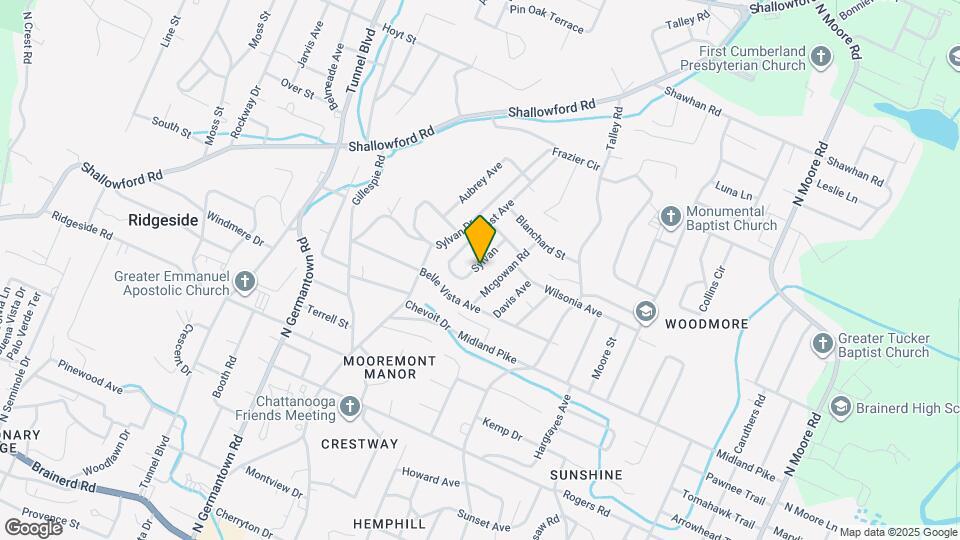 724 Sylvan Mapa y Detalles de la Ubicación