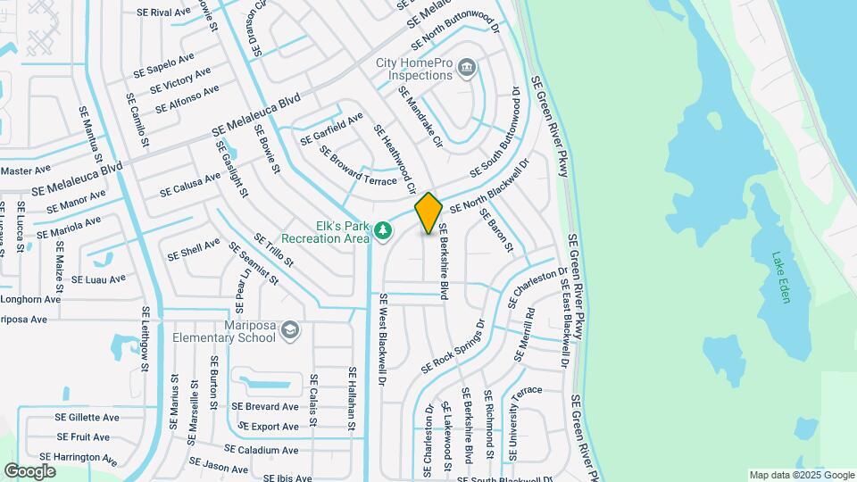 2231 SE Braddock St Map and Location Details