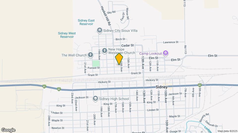 1416 Forrest St, Unit 1416 Mapa y Detalles de la Ubicación