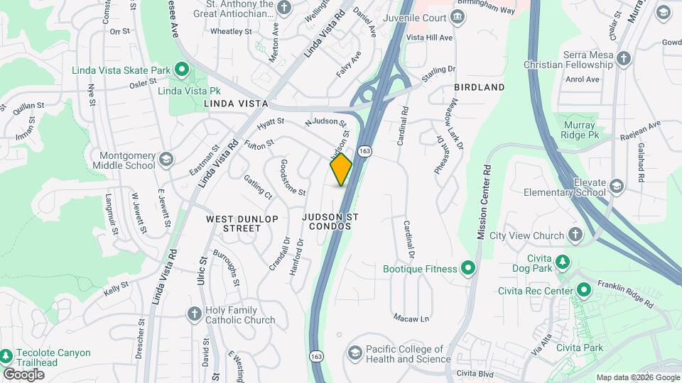 7551 Judson Ct Map and Location Details