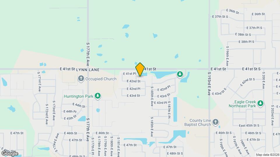 18315 E 42nd St Map and Location Details