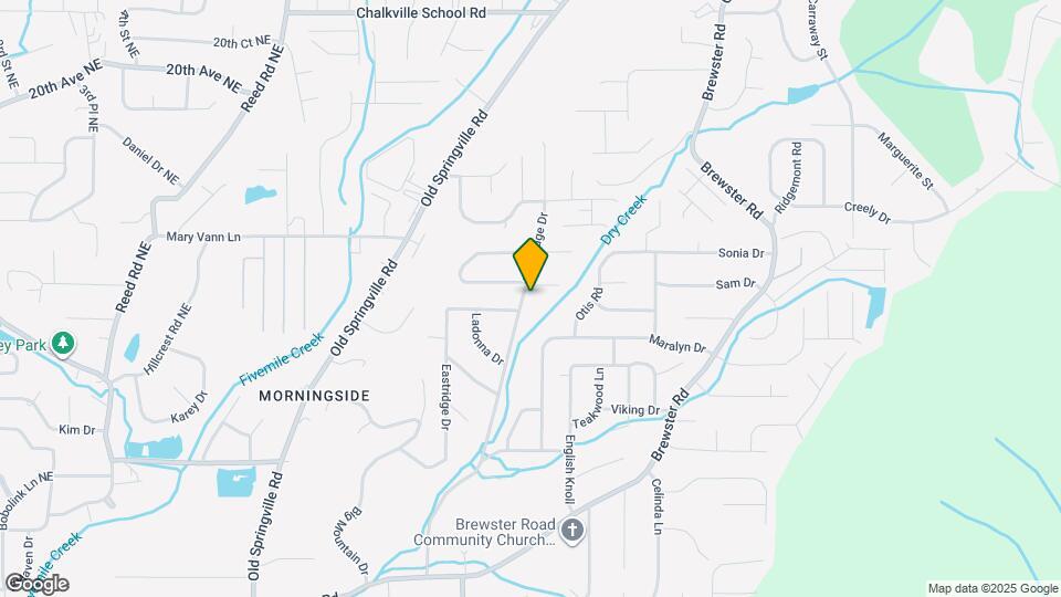 1929 Westridge Dr Map and Location Details