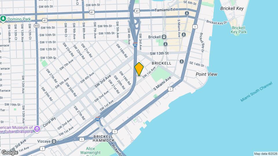 1818 SW 1st Ave Mapa y Detalles de la Ubicación