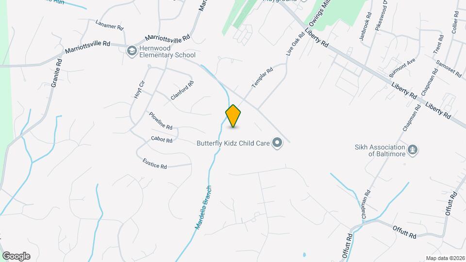 3507 Corn Stream Rd Map and Location Details