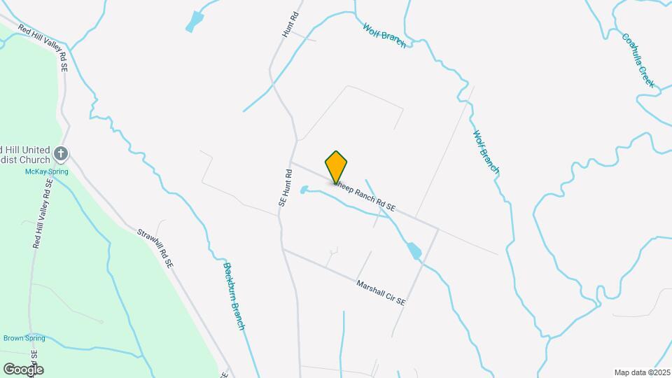 190 Sheep Ranch Rd SE Map and Location Details