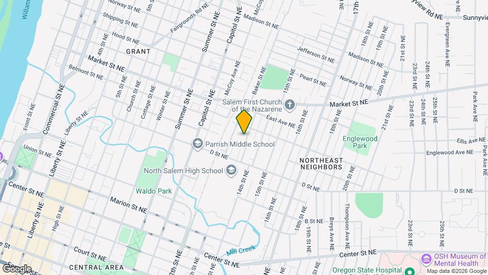 1065 13th St NE Map and Location Details