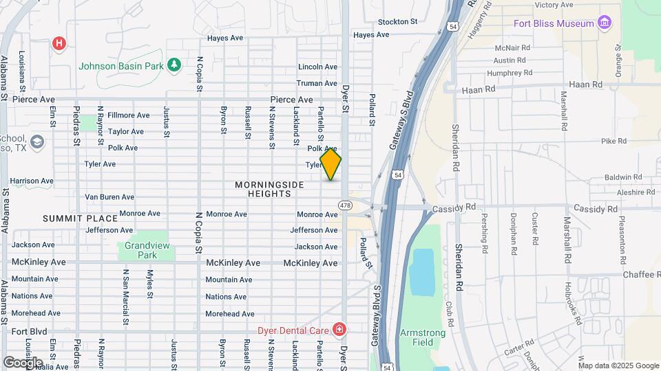 3916 Harrison Ave Mapa y Detalles de la Ubicación