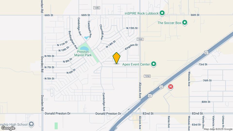 1116 N 7th St Map and Location Details