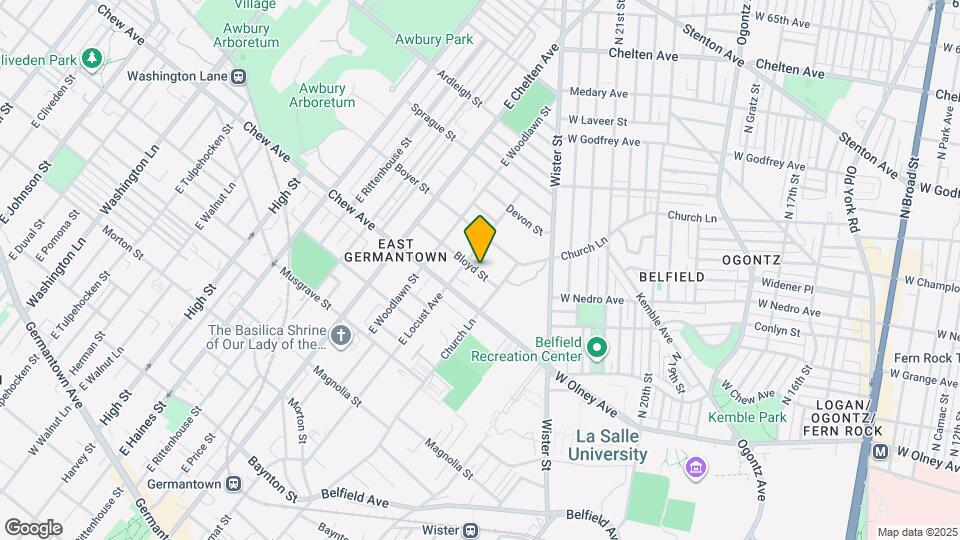 5535 Bloyd St Mapa y Detalles de la Ubicación