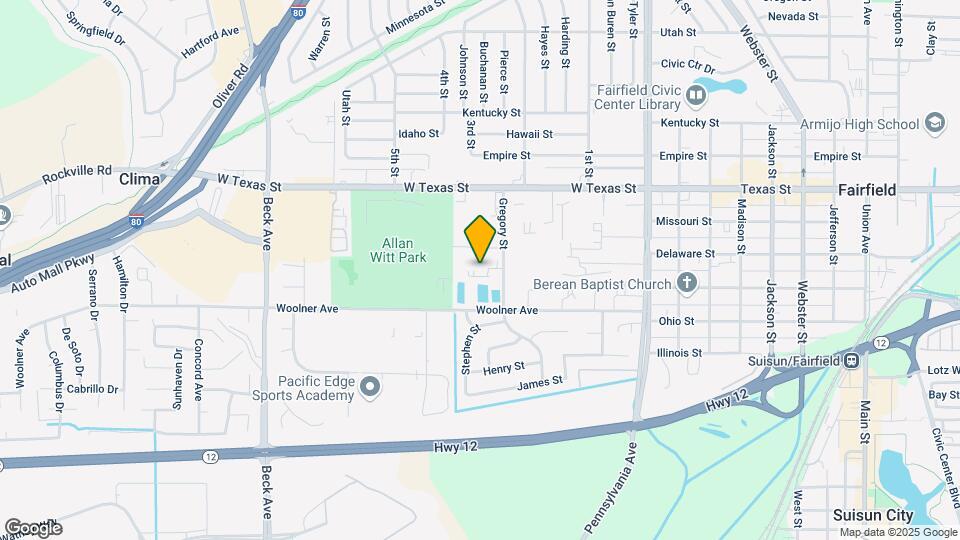 423 Gregory Ln, Unit park view Map and Location Details