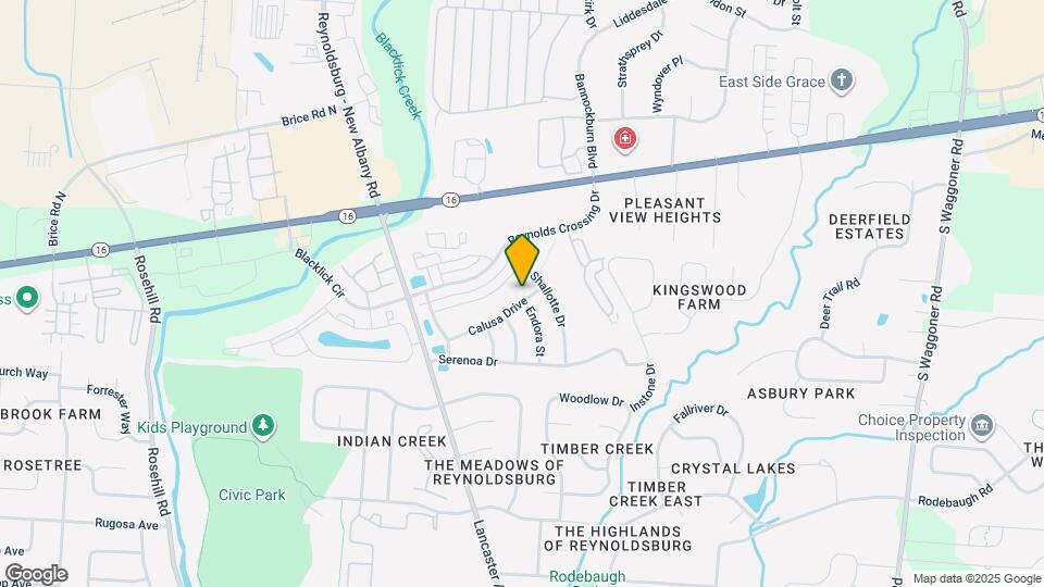 7230 Calusa Drive Map and Location Details
