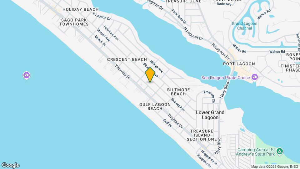 5726 Beach Dr Map and Location Details