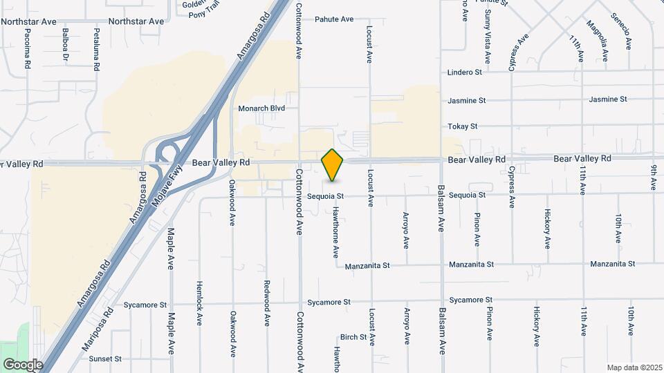 14986-14996 Sequoia Ave Mapa y Detalles de la Ubicación